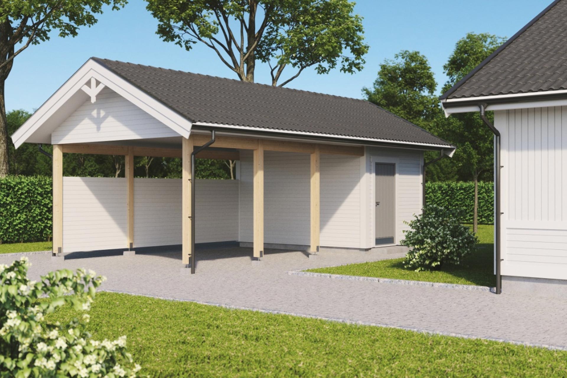 Carport 3,90 - Bra Hus