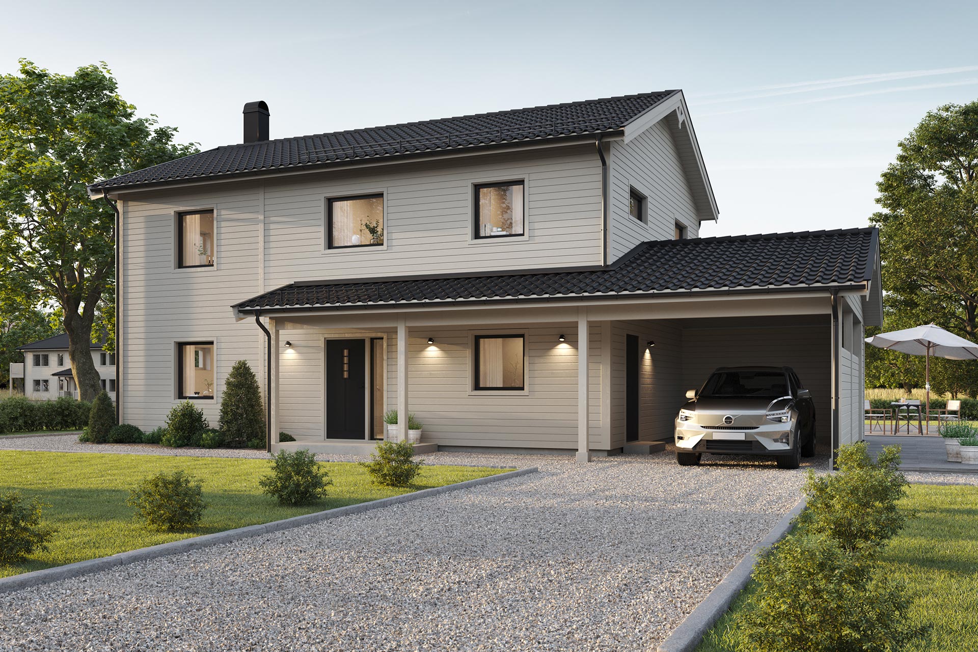 Smultronstället 156 med carport