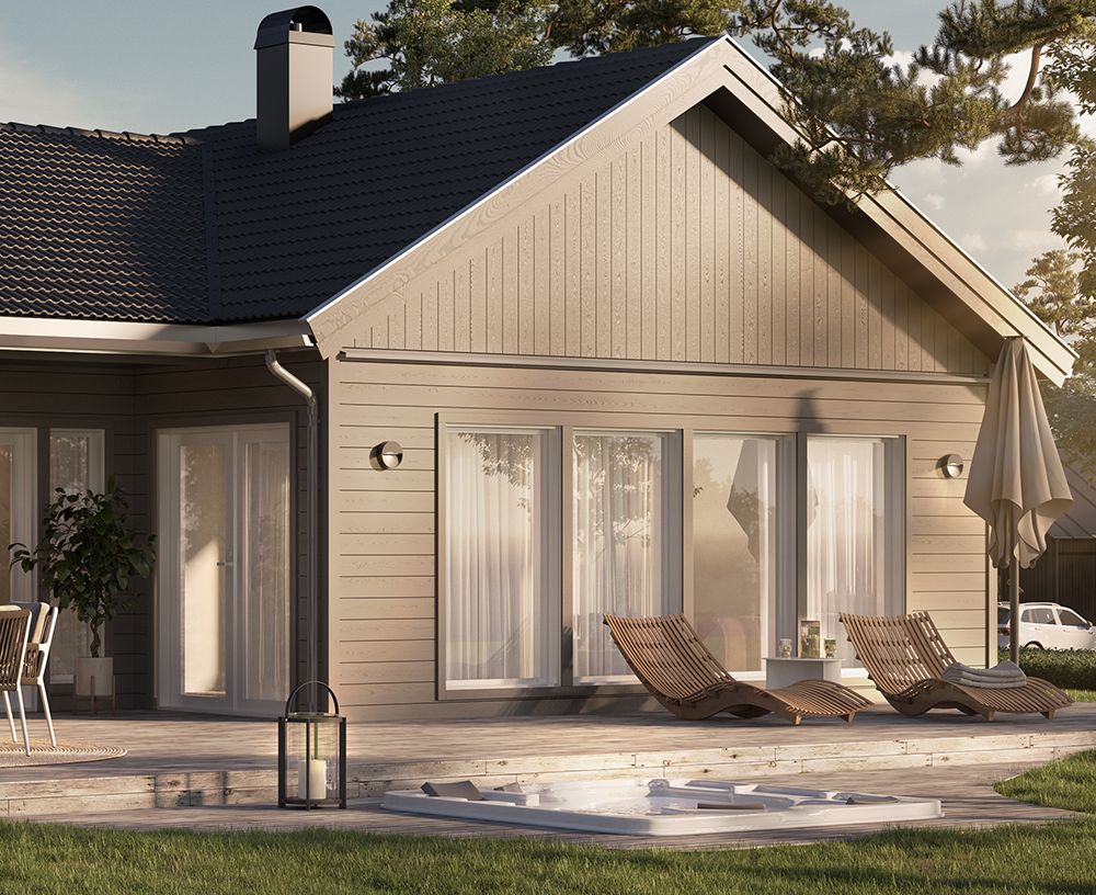 Bygg Hus I Klassisk Modern Stil Avskalat Och Stilren Arkitektur Bygg Hus I Klassisk Modern Stil Avskalat Och Stilren Arkitektur
